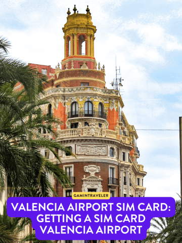 Valencia Airport SIM Card Getting a SIM Card Valencia Airport