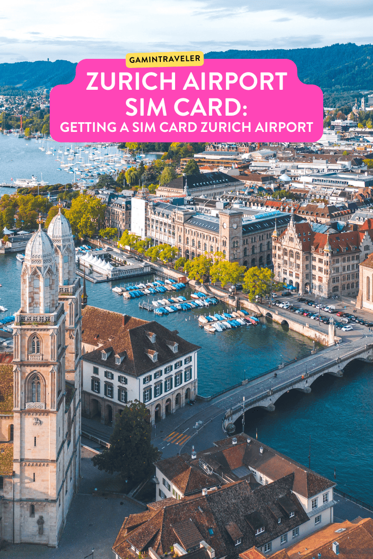 Zurich Airport SIM Card Getting a SIM Card Zurich Airport