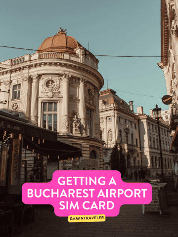 Getting a Bucharest Airport SIM Card