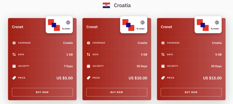 Dubrovnik Airport SIM Card | Croatia SIM Card Dubrovnik Airport