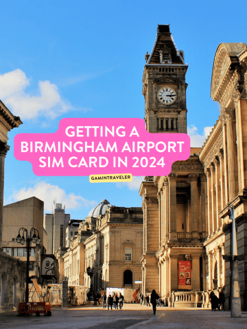 Birmingham Airport SIM Card 2024: SIM Card Birmingham Airport