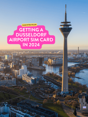 Dusseldorf Airport SIM Card in 2024: Getting a SIM Card Dusseldorf Airport