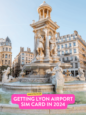 Getting Lyon Airport SIM Card in 2024: SIM Card Lyon Airport
