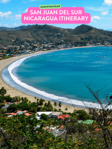 San Juan del Sur Itinerary: Surfing in San Juan Del Sur and Things To Do