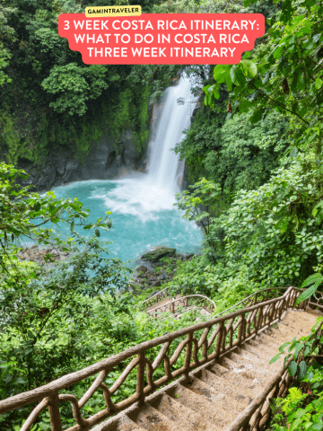 3 Week Costa Rica Itinerary: Everything to Know and Do for a Costa Rica Three Week Itinerary