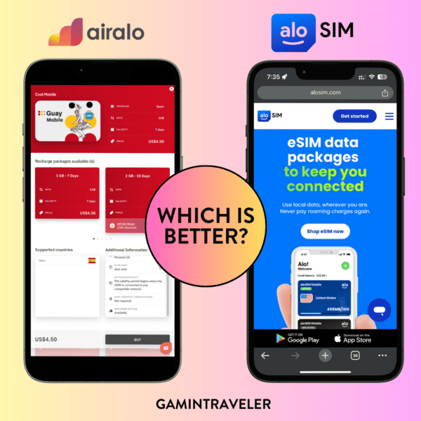 Alosim vs Airalo | Airalo vs Alosim