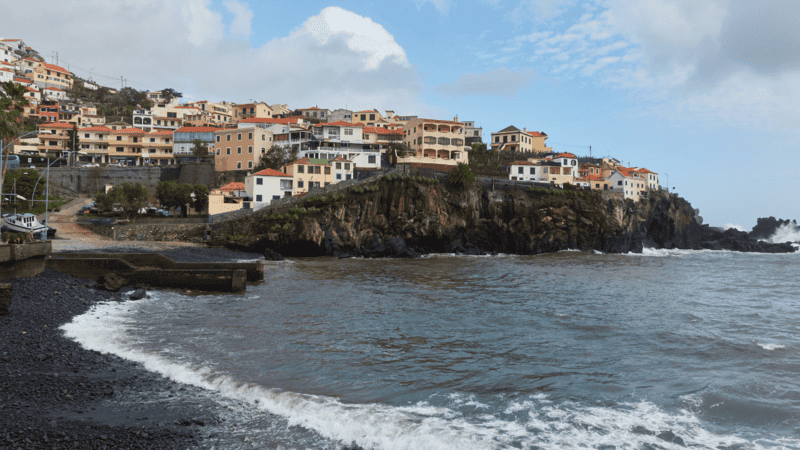 Black Stone Beach - Câmara de Lobos in Madeira Portugal - Madeira Itinerary 5 Days
