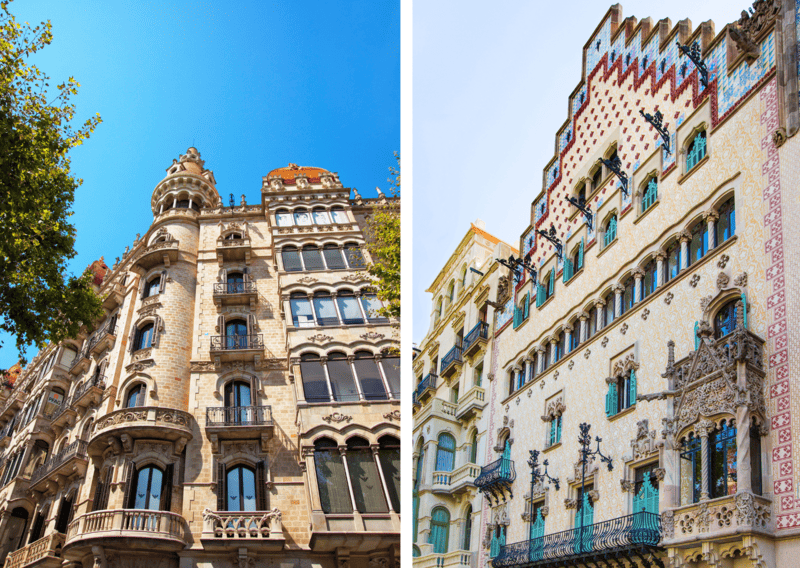 Casa Rocamora in Eixample District of Barcelona - Barcelona Itinerary 4 Days - 4 Day Barcelona Itinerary - 4 Days in Barcelona - What to Do in Barcelona in 4 Days