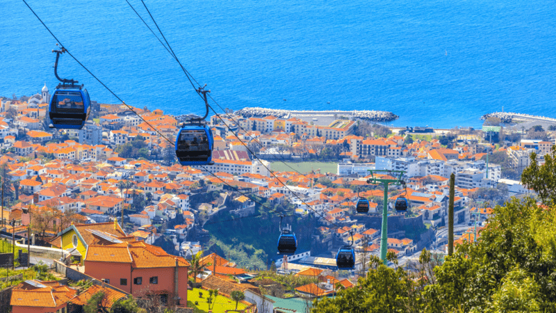 10 Common Mistakes to Avoid in Madeira and How to Avoid Them, Funchal Cable Cars in Madeira Portugal - Madeira Itinerary 5 Days