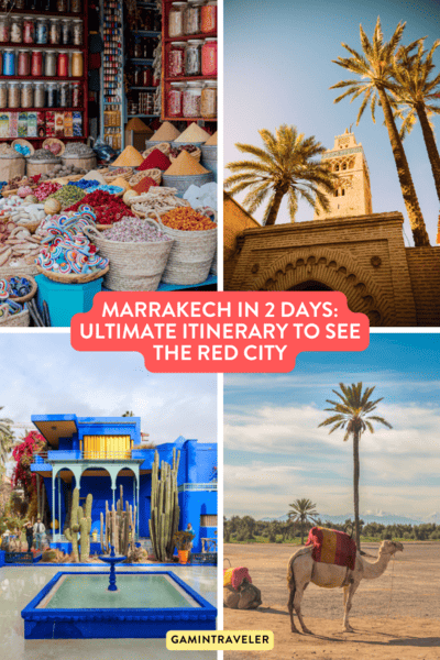 Marrakech in 2 Days: Ultimate Itinerary to See the Red City 1 Marrakech in 2 Days Ultimate Itinerary to See the Red City