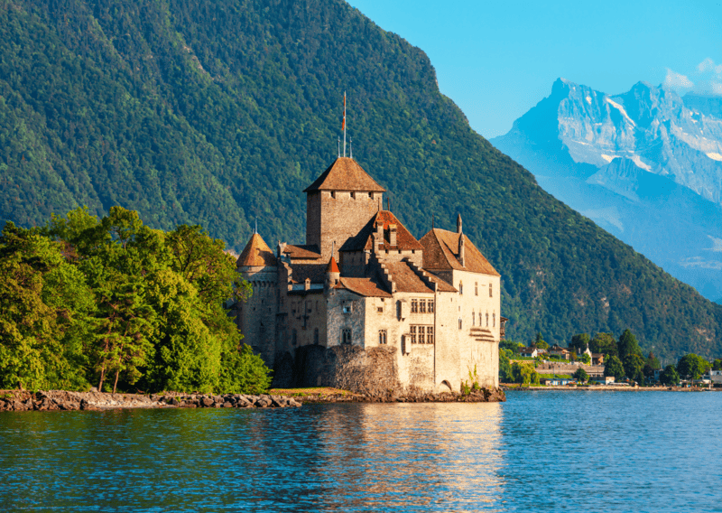 Chillon Castle France and Switzerland Itinearry 7 Days