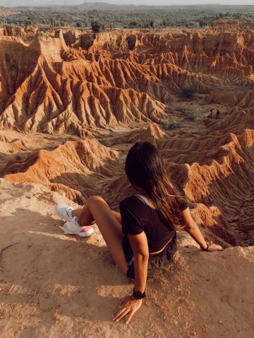 Colombia or Brazil - Tatacoa Valley in Hulia Colombia, City of Neiva