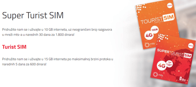 MTS Belgrade sim card, Belgrade Airport SIM card: Buying a SIM Card In Belgrade