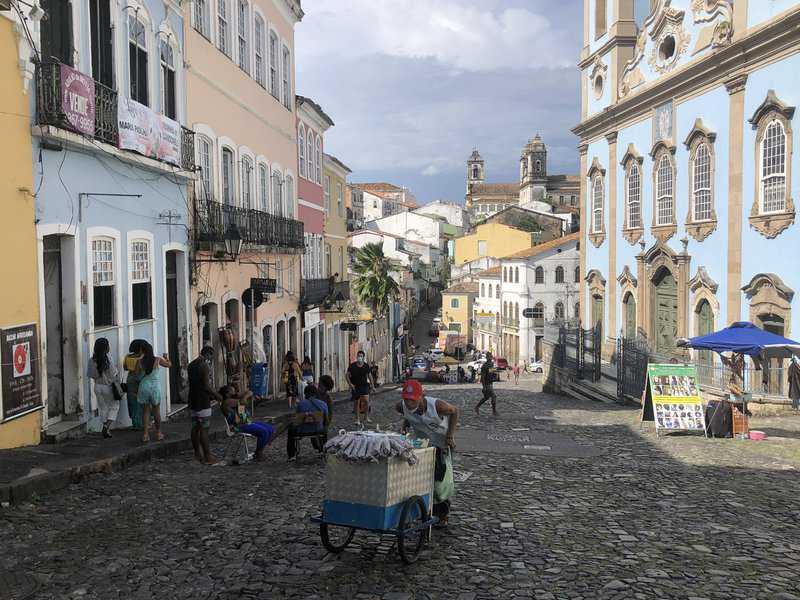 Pelourinho in Salvador de Bahia Brazil - Brazil or Colombia