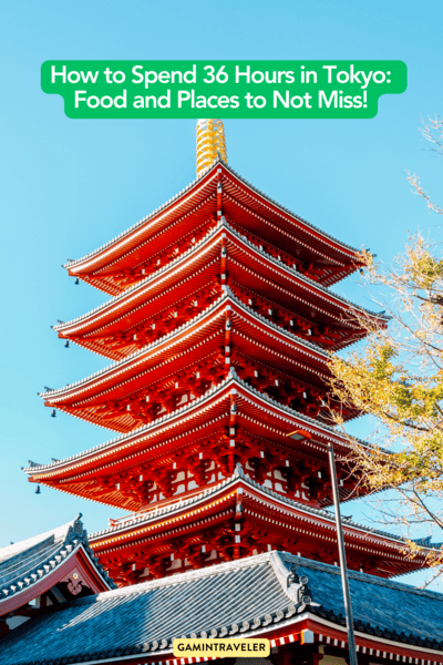 36 Hours in Tokyo