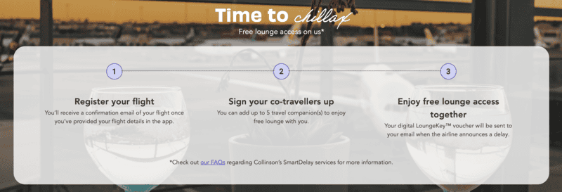 Jetpac Free Lounge Access with Smartdelay for Delayed Flights