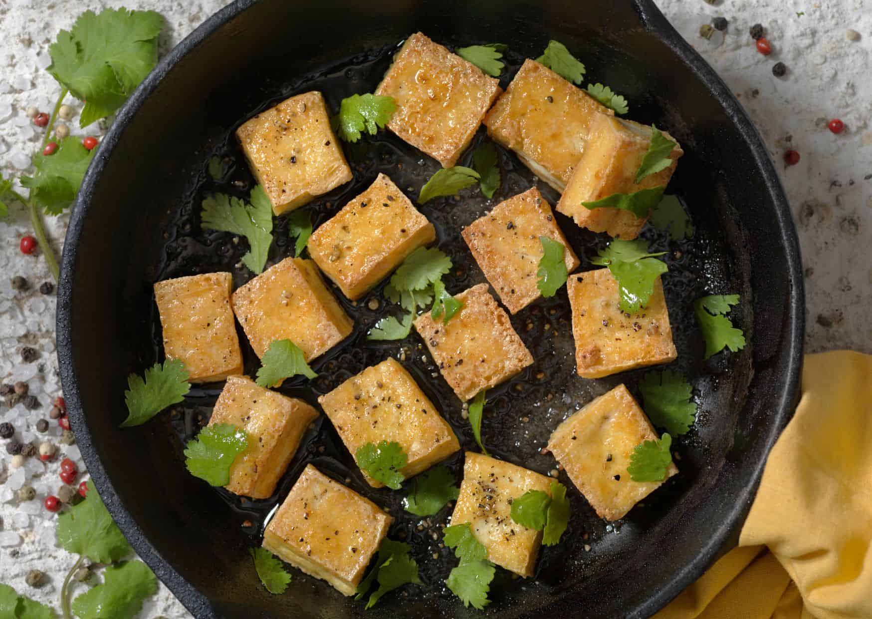 Crispy Baked Tofu, 4 Most Delicious Tofu Recipes Tips And Calories (Recipe Guide)