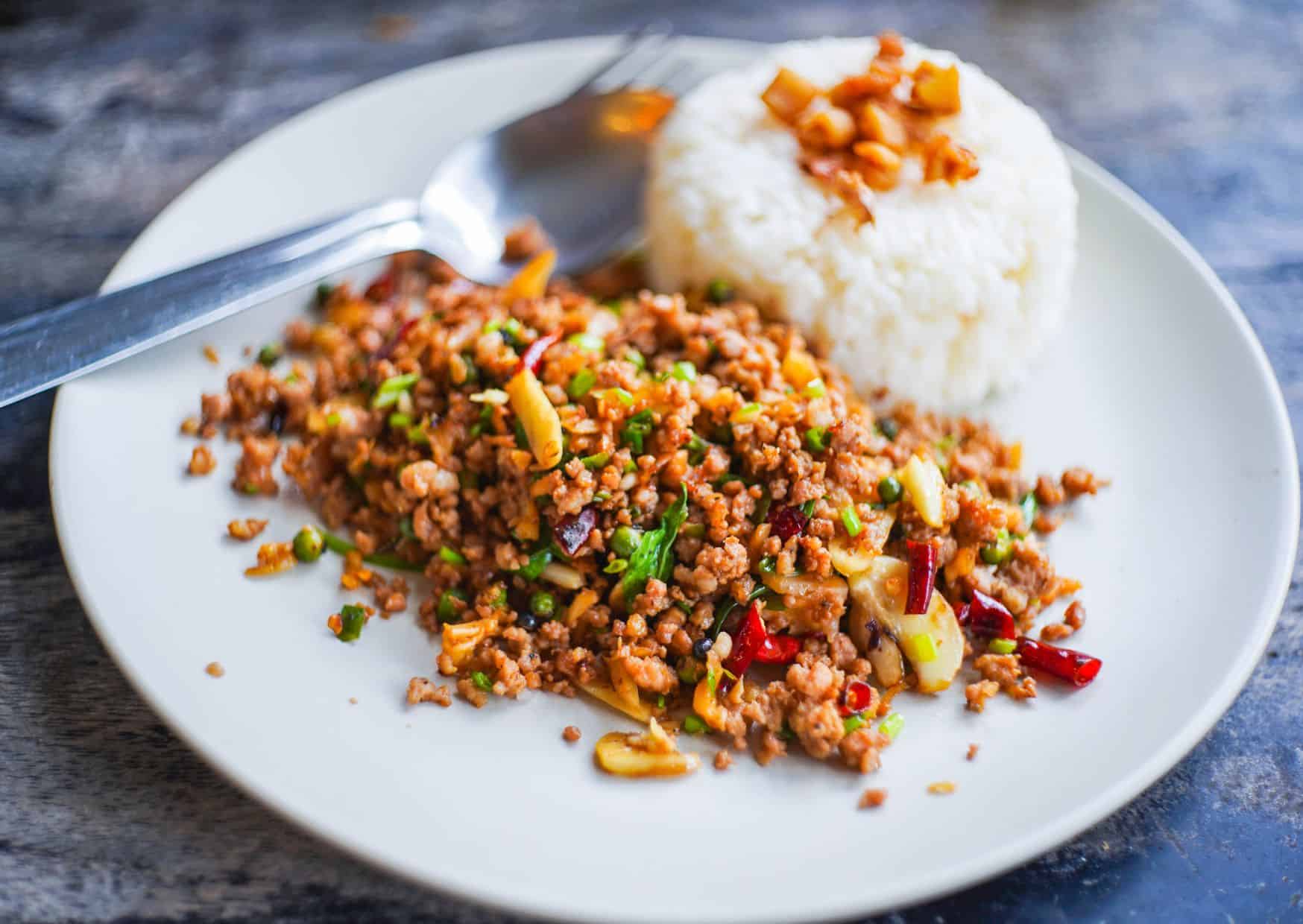 Thai Street Food Hits You’ll Finally Learn to Make at Home (It’s Easier Than You Think) 3 How to Make Thai Street Food at Home (Better Than Takeout!) (Recipe Guide), 5 Best Thai Dishes To Try (Recipe Guide) Tips And Calories, How To Make Pad Kra Pao Moo (Recipe Guide) Tips And Calories