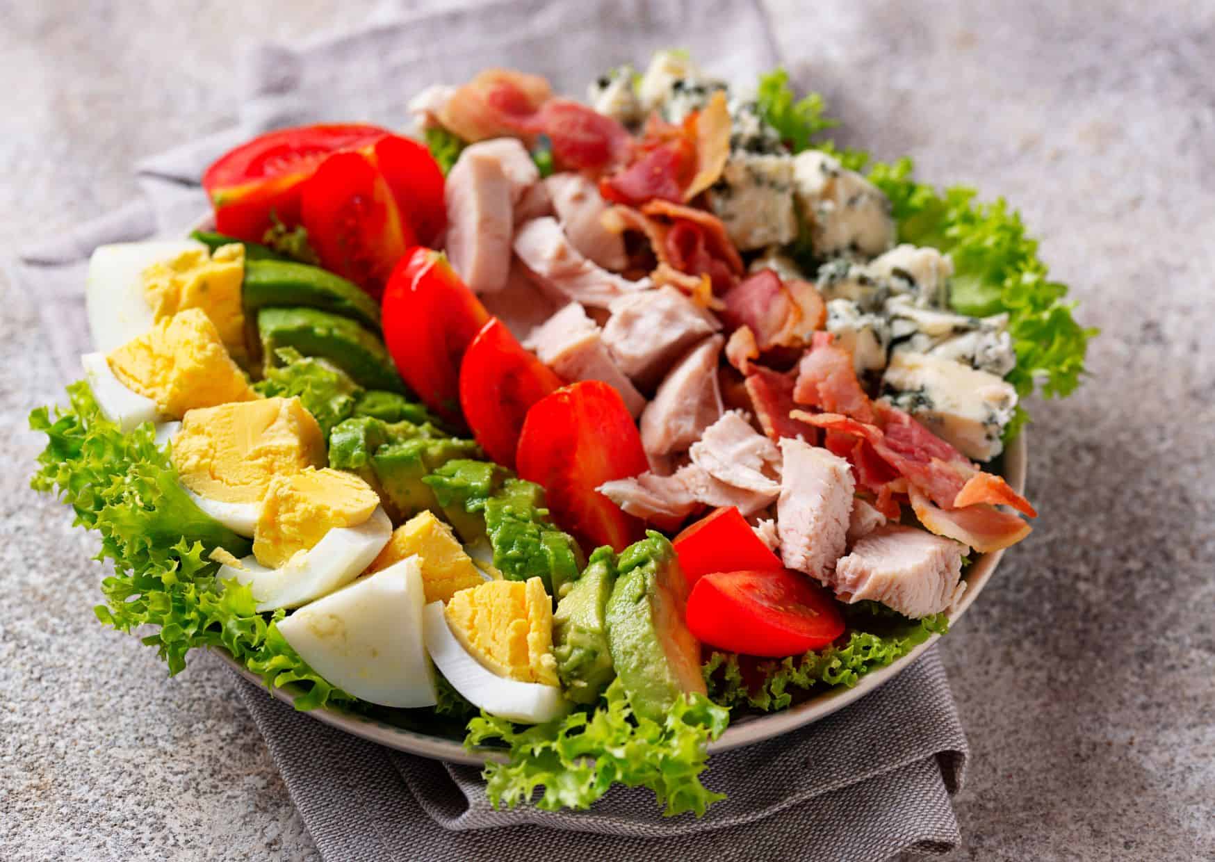 6 Most Popular Salads To Try (Recipe Guide), Cobb Salad,