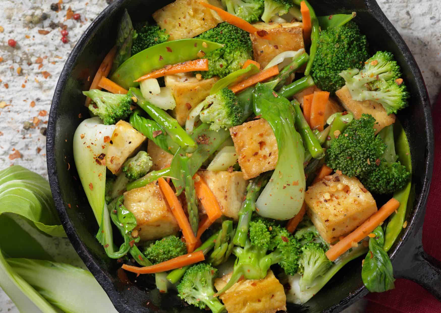 Tofu Stir Fry with Vegetables