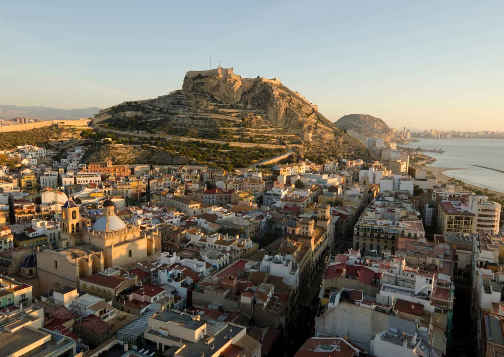 The views of Alicante. Hard to choose between Alicante vs Malaga