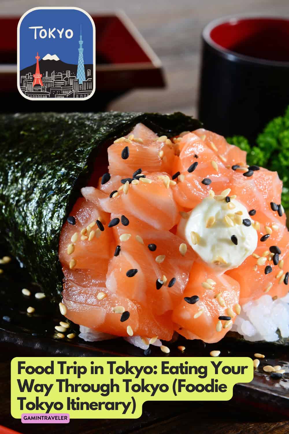 food trip in tokyo, foodie tokyo itinerary