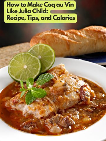 How to Make Coq au Vin Like Julia Child - Recipe, Tips, and Calories