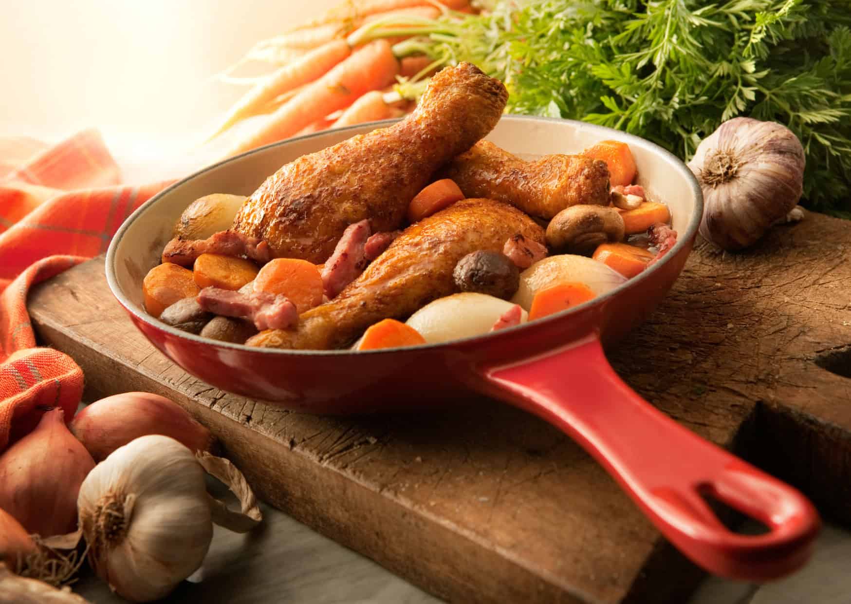 10 Reasons Coq au Vin Took Over American Kitchens (Thanks to Julia Child) 2 How to Make Coq au Vin Like Julia Child - Recipe, Tips, and Calories