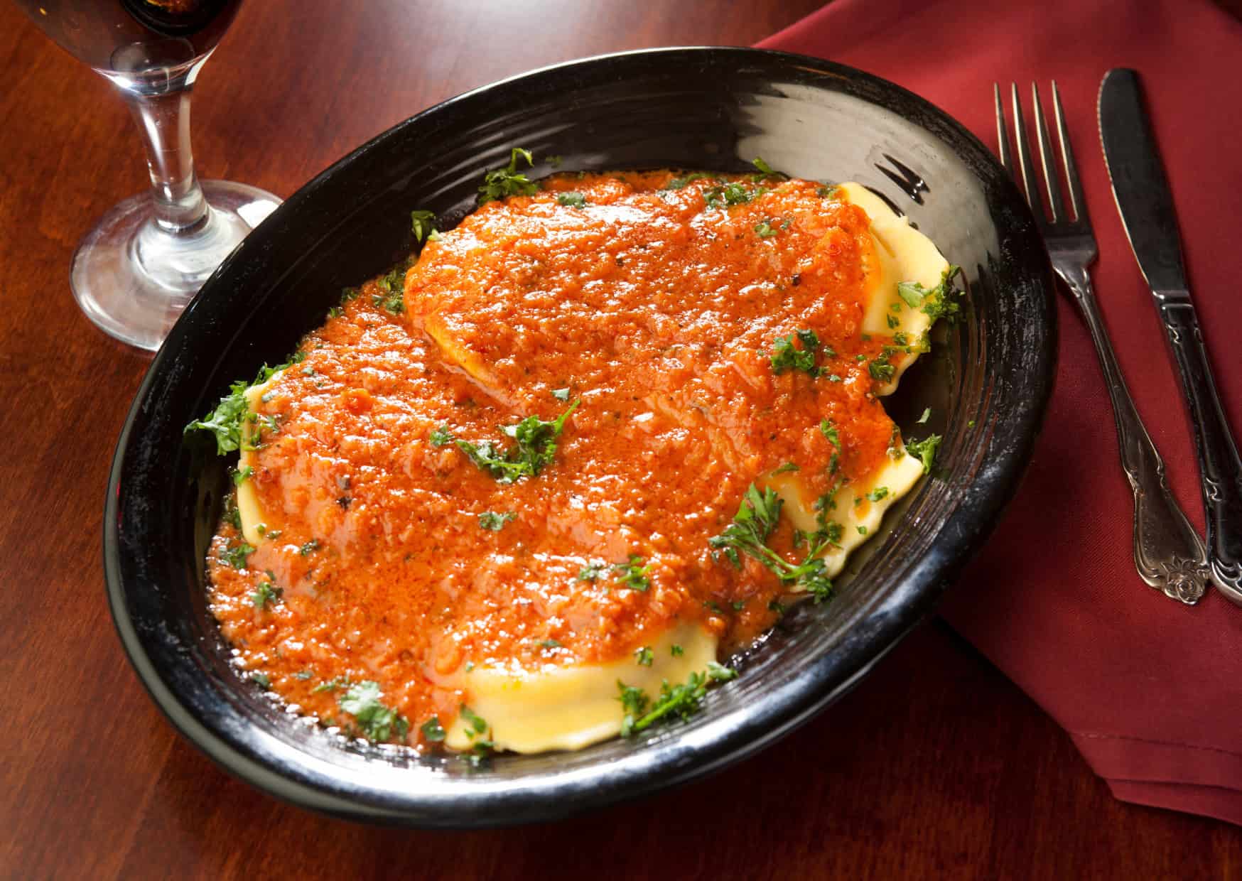Ravioli with marinara 10 Italian Recipes That Americans Changed Are They Better