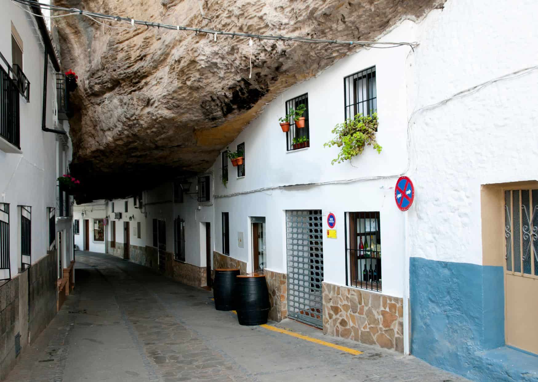 10 Most Colorful Towns in Spain, 10 Most Beautiful Towns in Spain That You Never Heard About, Setenil de las Bodegas