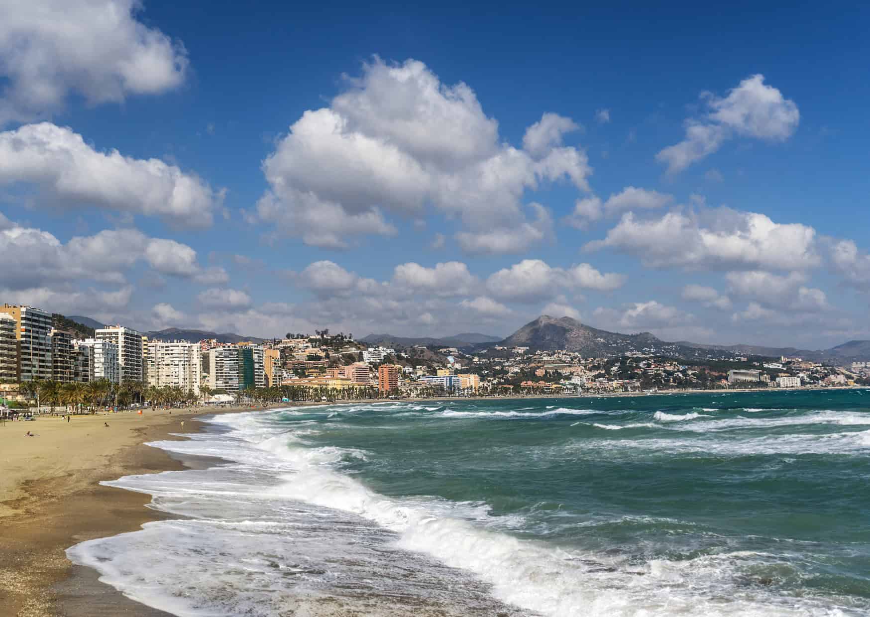 Beach in Malaga Spain | Alicante vs Malaga Living in Spain 