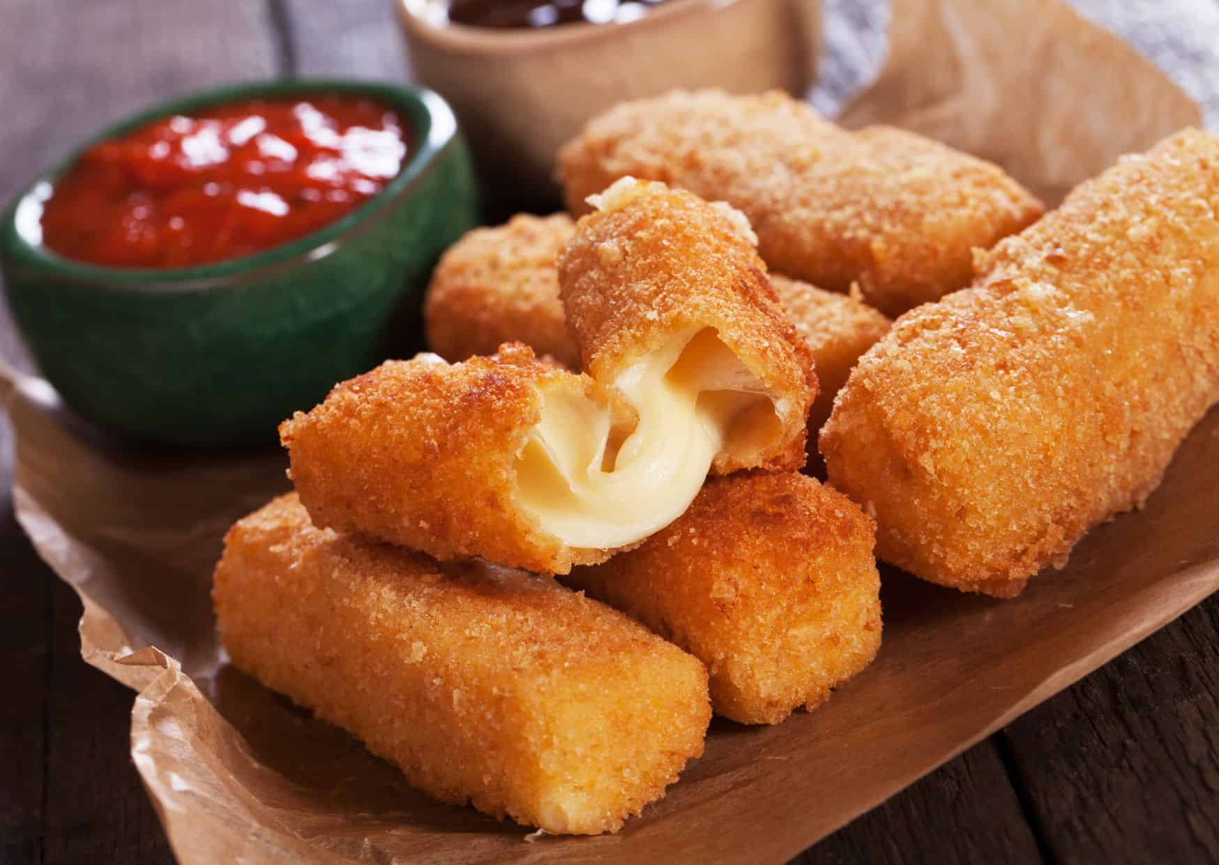 5 Most Popular Air Fryer Recipes, Mozzarella Sticks