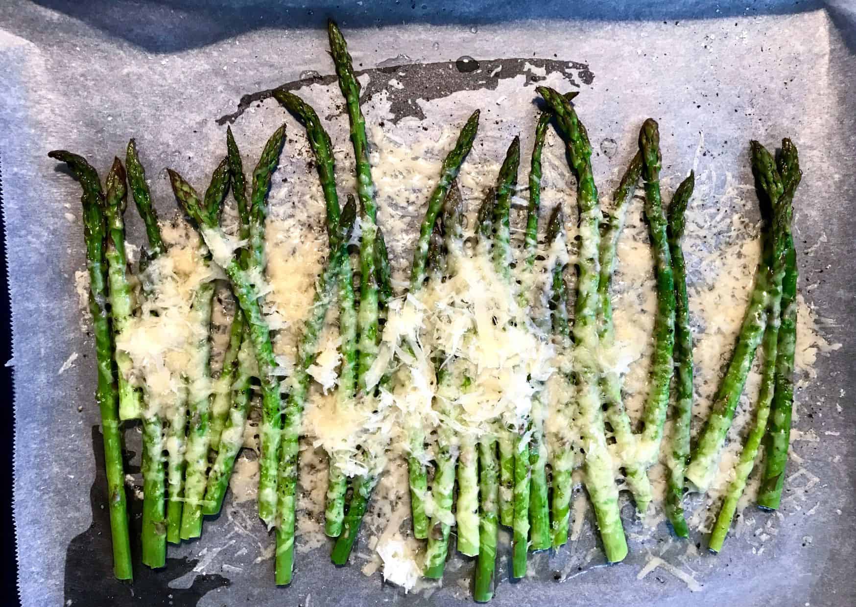 Garlic Parmesan Asparagus