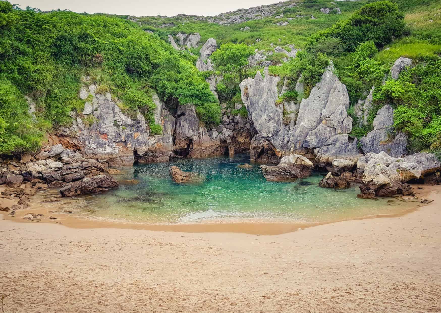 40 Quick Facts About Spain That You Didn't Know, Gulpiyuri Beach