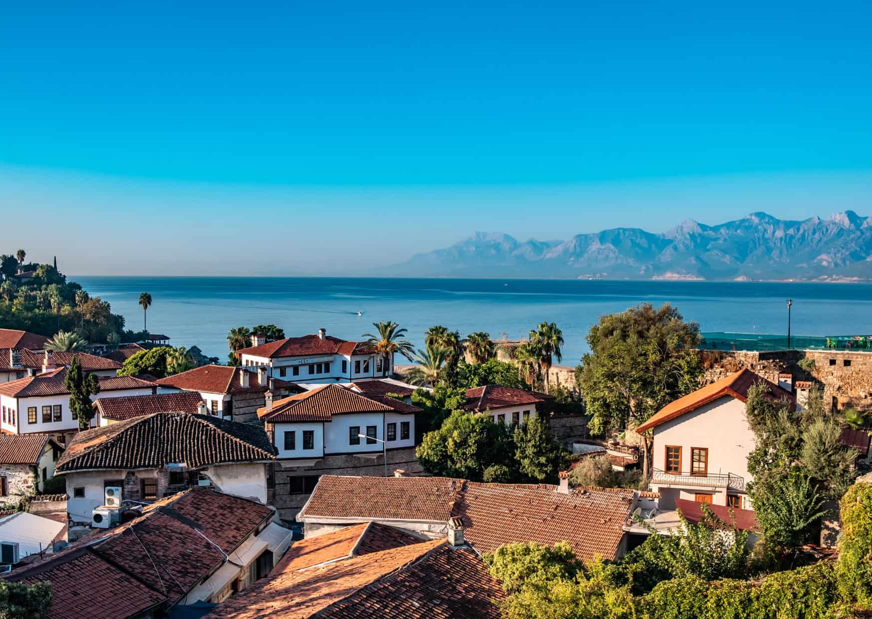 Landscape of Kaleici Antalya Turkiye