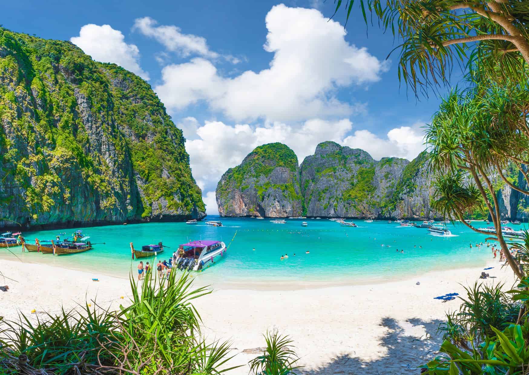 Best Beaches in the World. Maya Bay