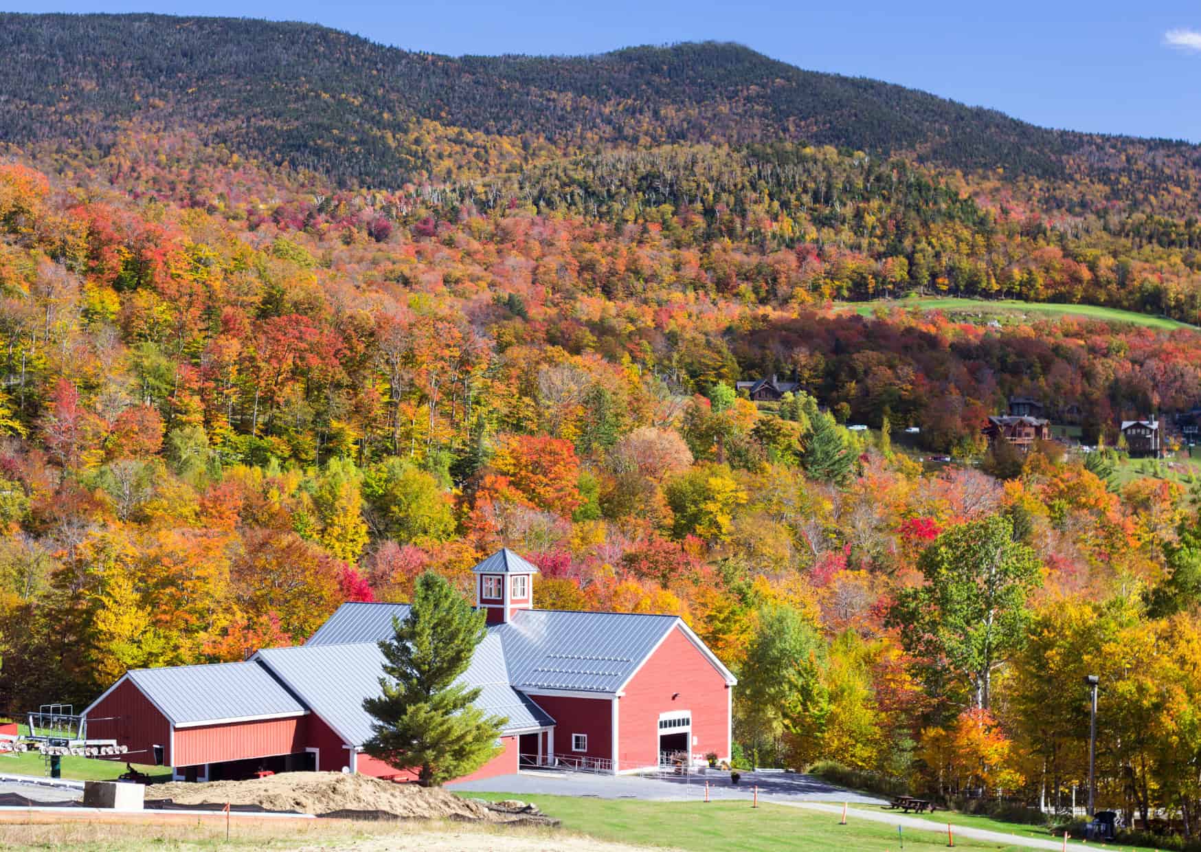 September to December Travel Destinations New England USA in the Fall
