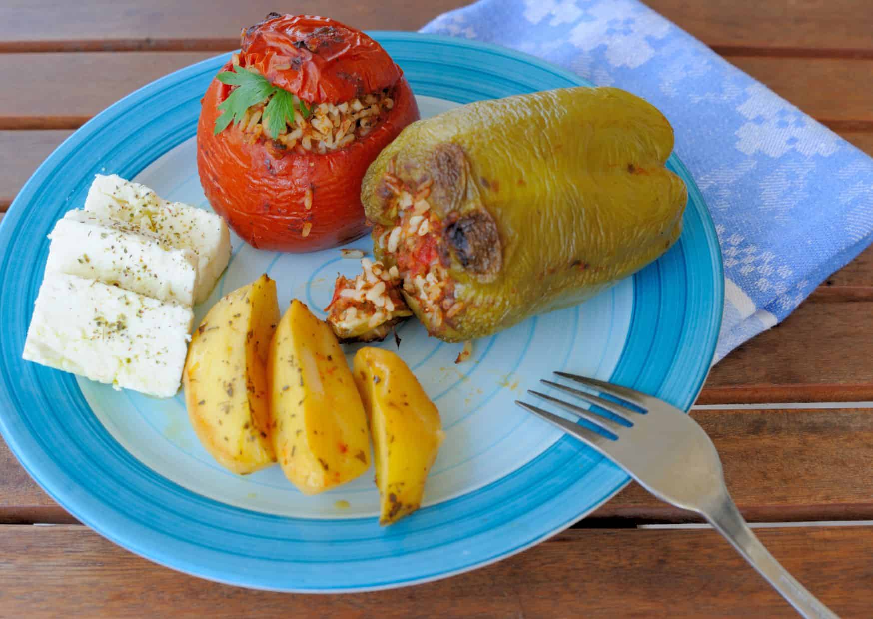 You’re Making Stuffed Tomatoes Wrong — The Greek Gemista Way 5 Greek Stuffed Tomatoes and Peppers