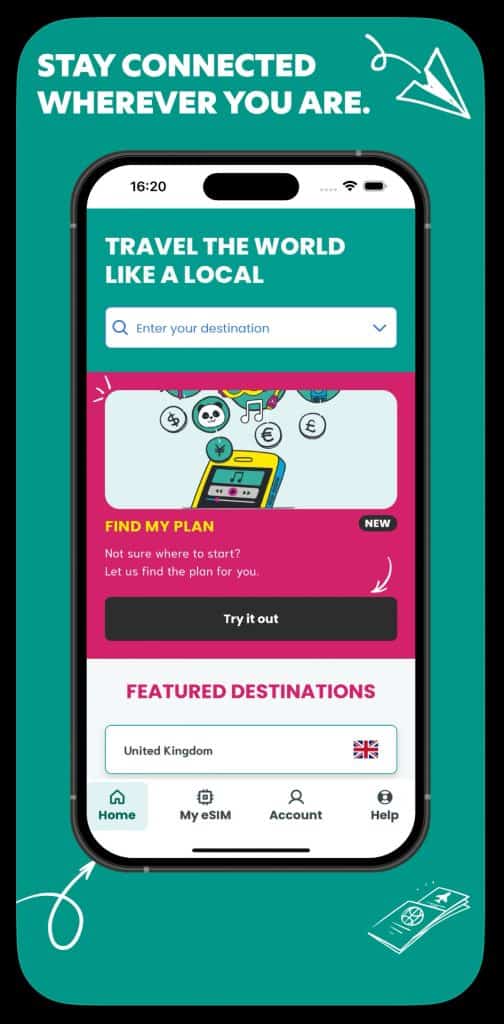 esim with calls in the UK - Sim local