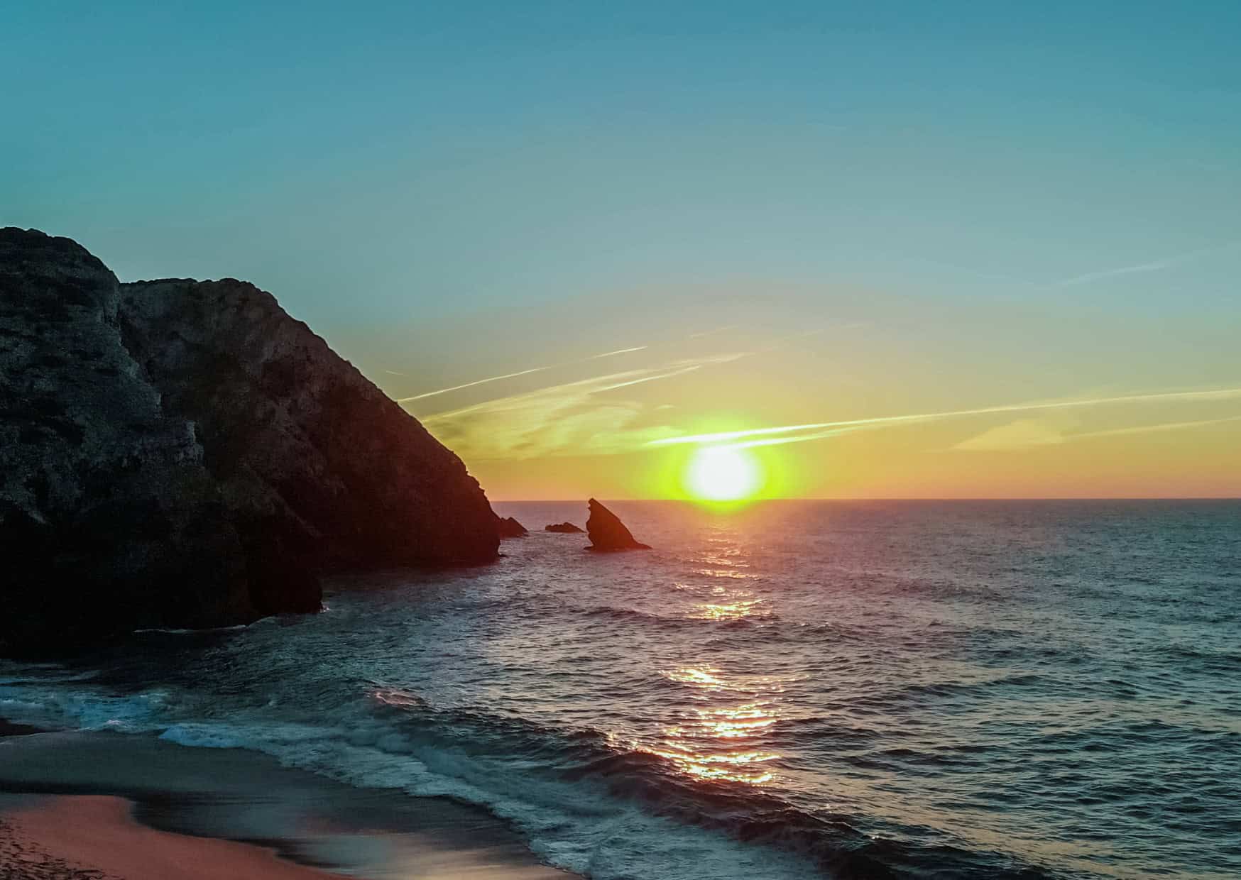 Praia da Adraga Sintra Hidden beaches in Portugal