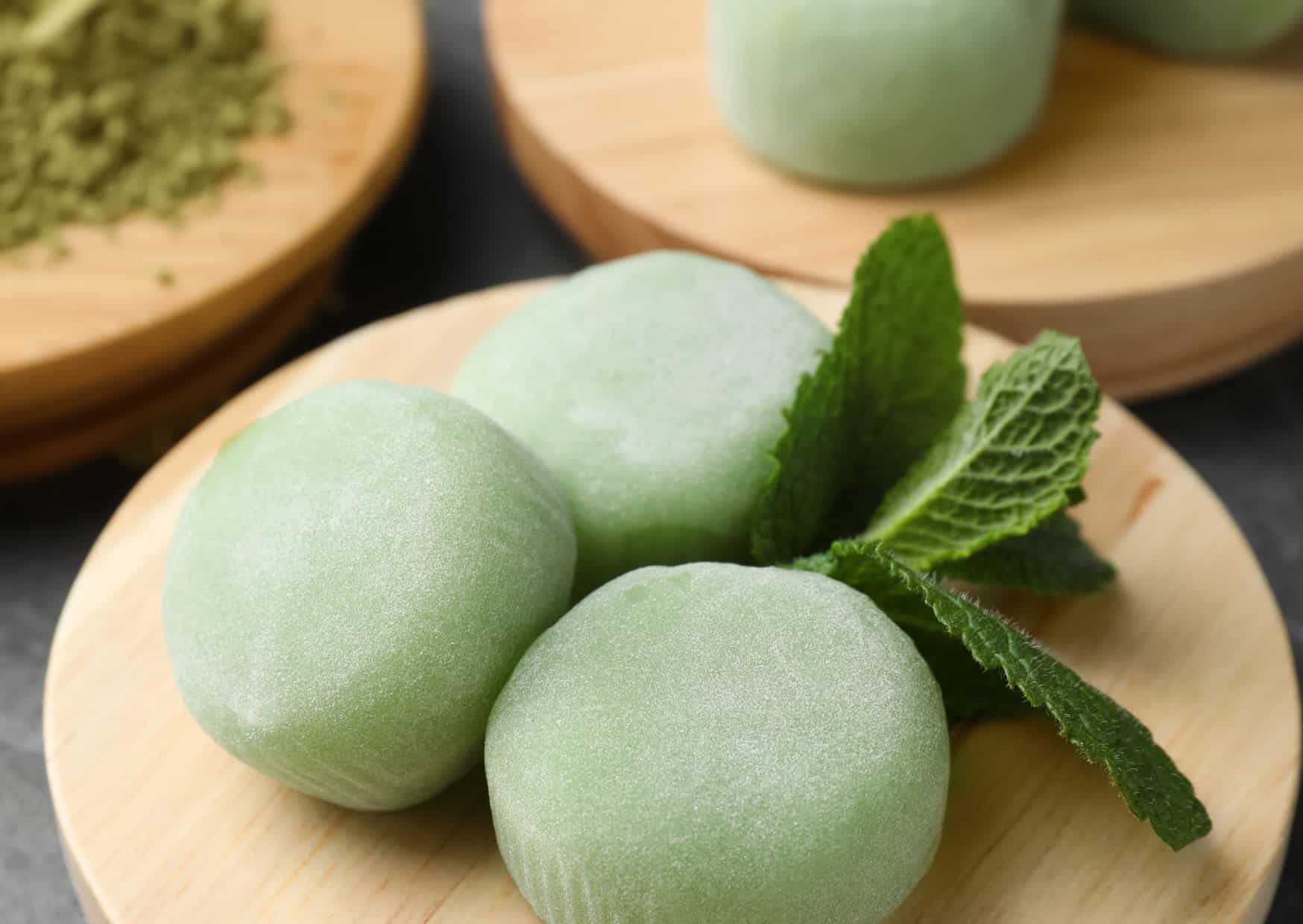 Matcha mochi