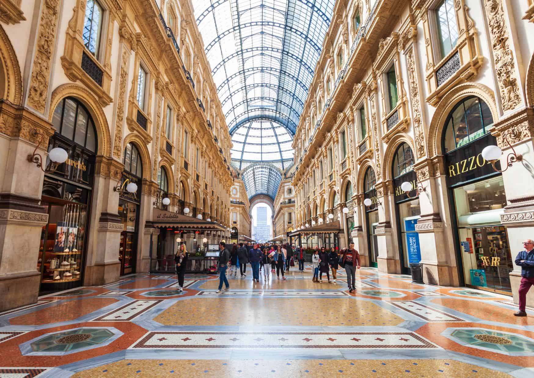 Milan’s Galleria Vittorio Emanuele II