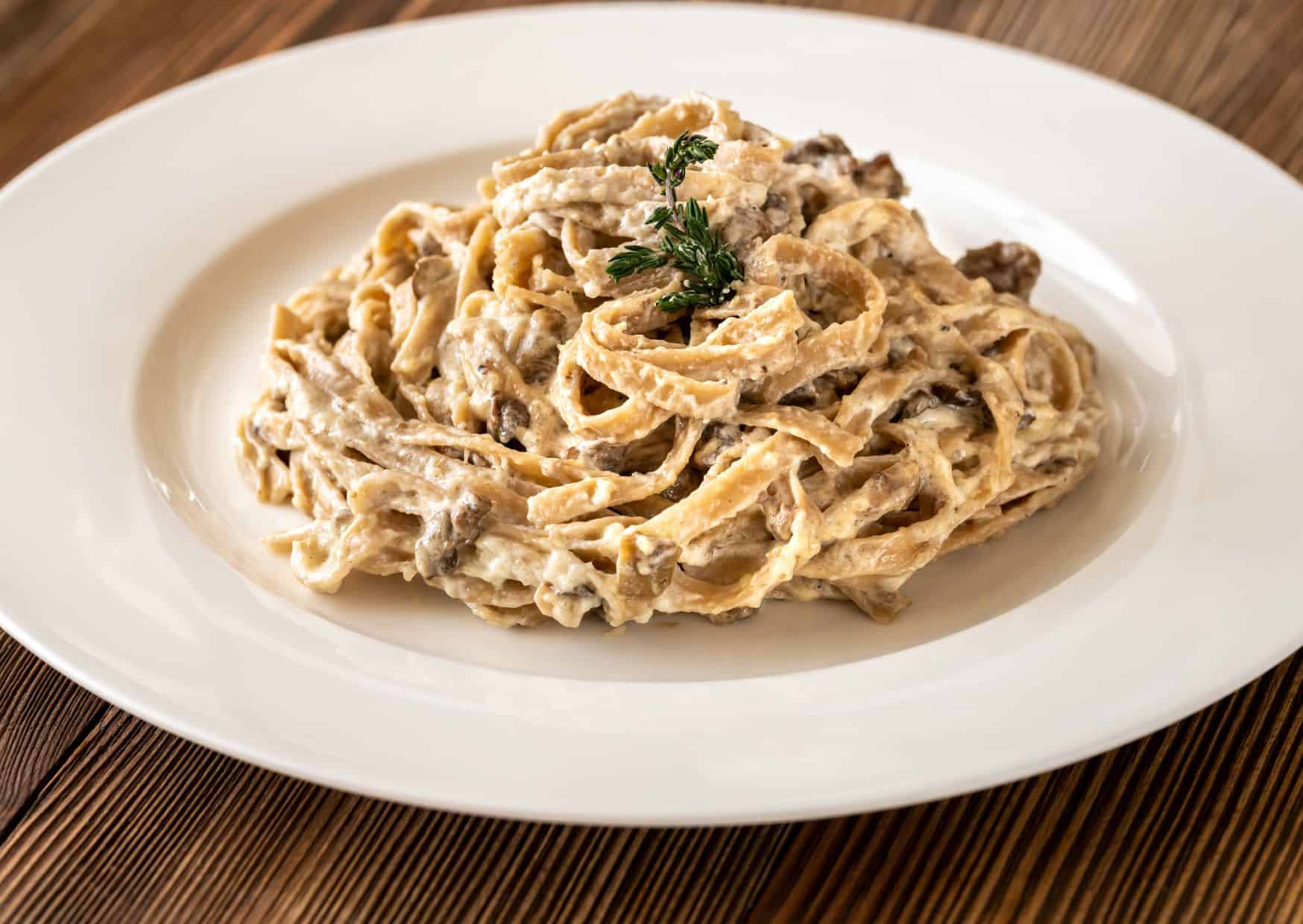 Tagliatelle ai Funghi (Mushroom Sauce)