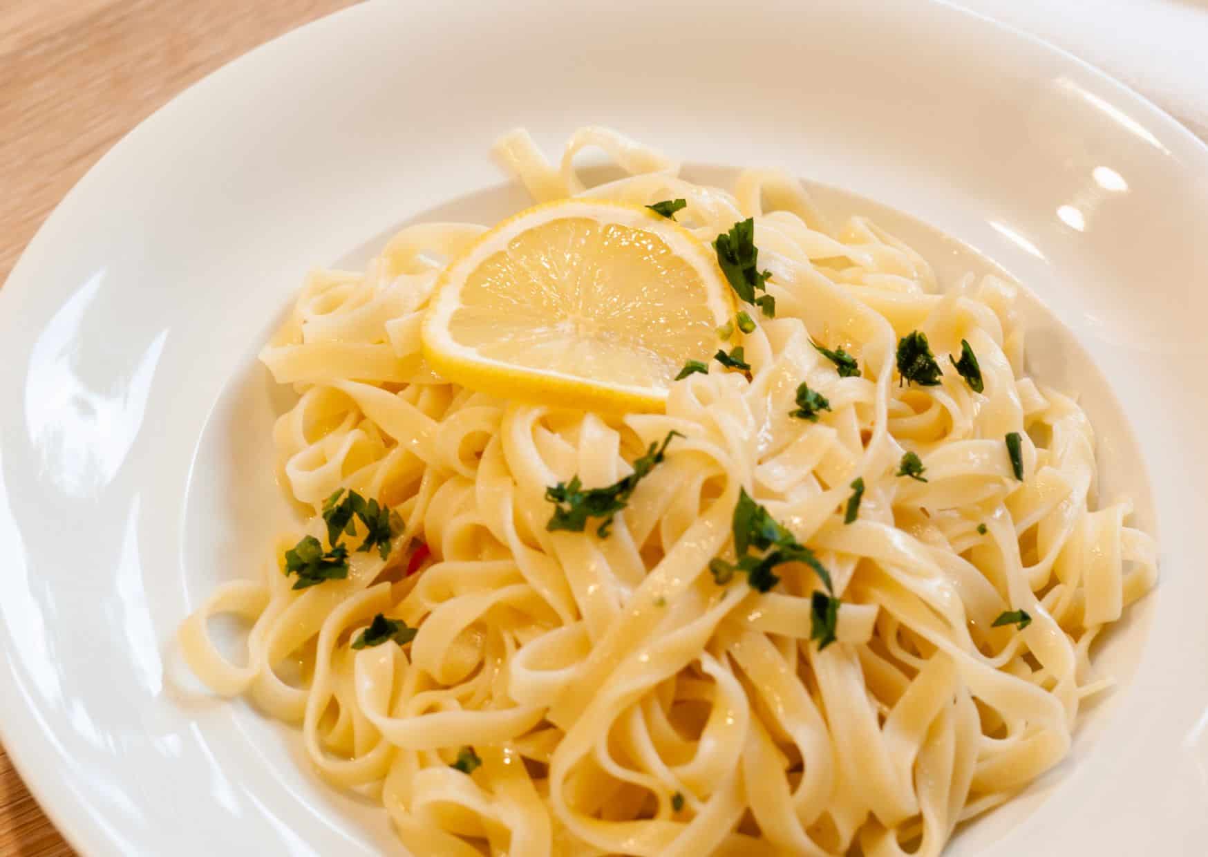Tagliatelle al Limone (Lemon Sauce)