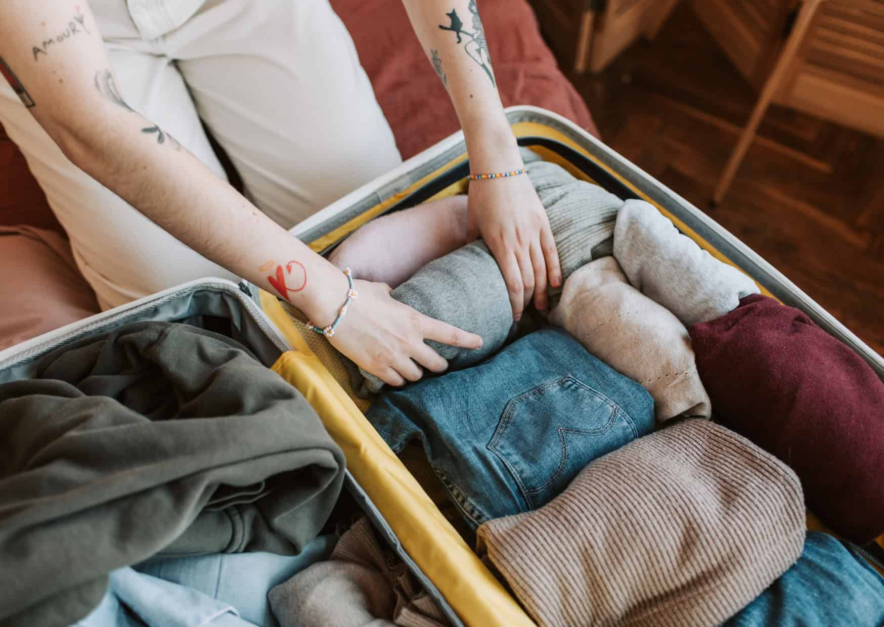 How to Spend a Month in Europe packing hacks