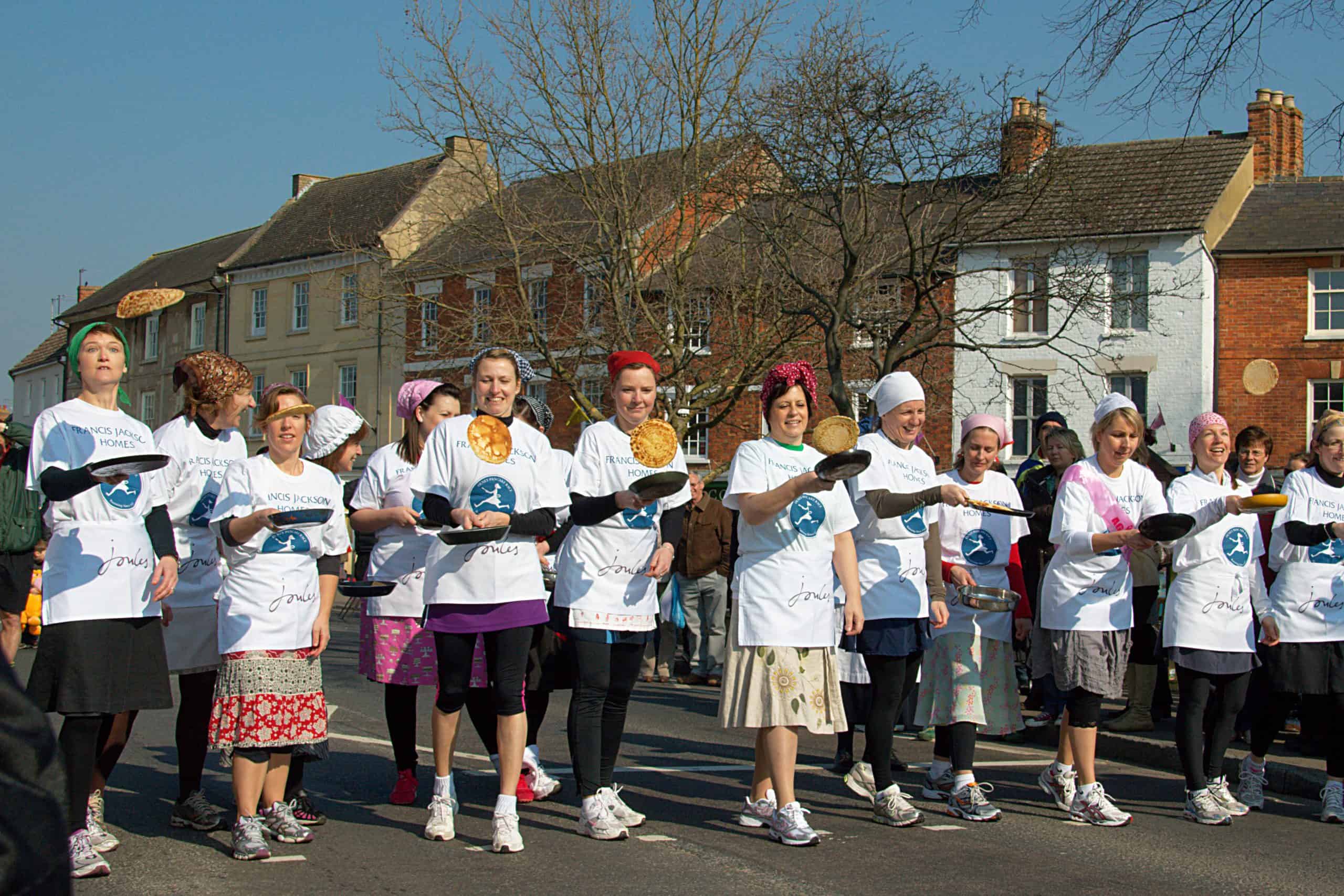 Olney Pancake Race – Buckinghamshire scaled