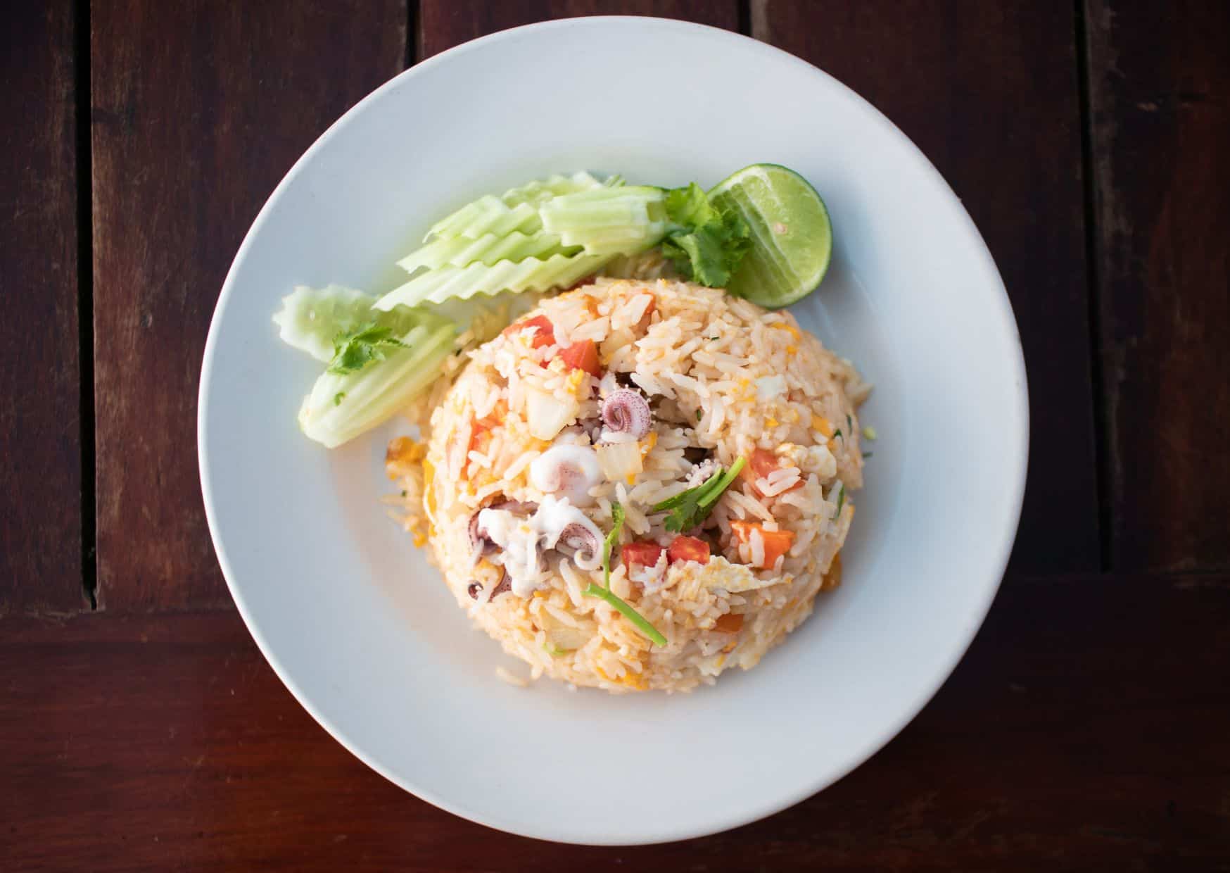 How To Make Khao Pad (Thai Fried Rice) Recipe Guide