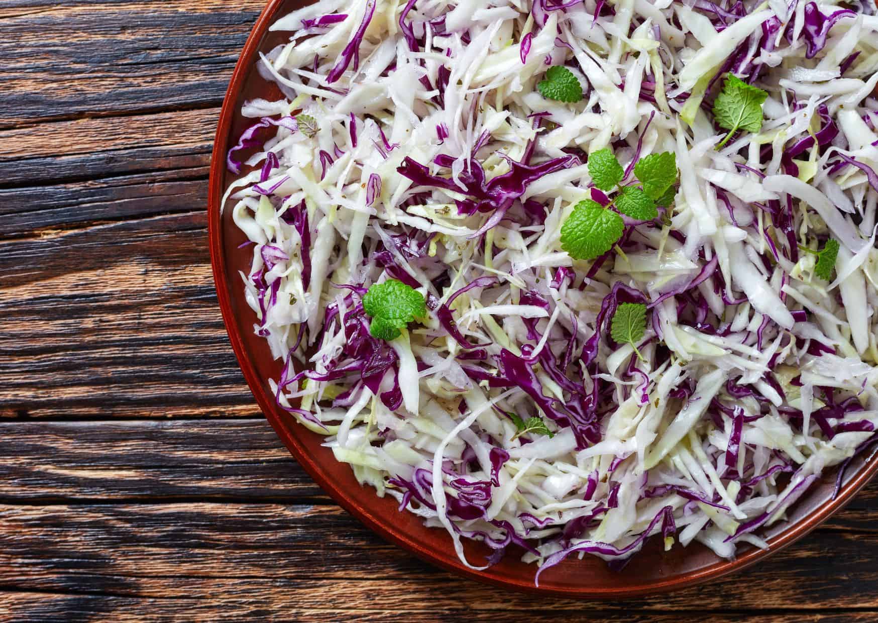 Lebanese cabbage salad
