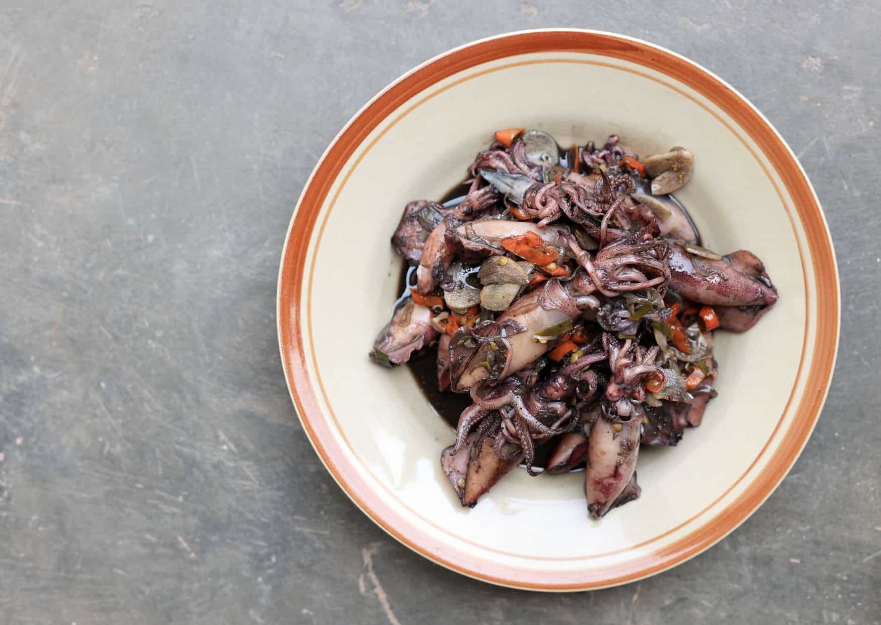 Venetian Squid Ink Stew