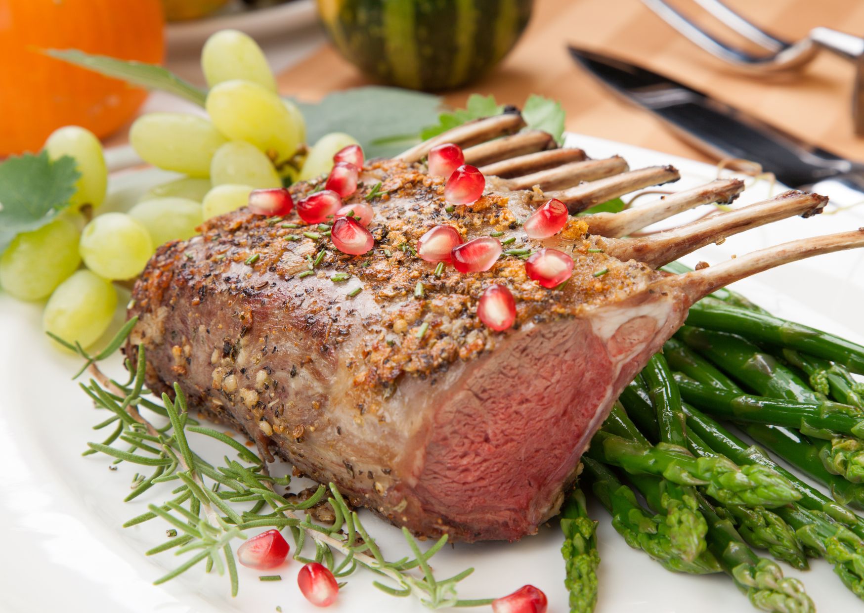 Herb Crusted Rack of Lamb or Lamb Chops 3